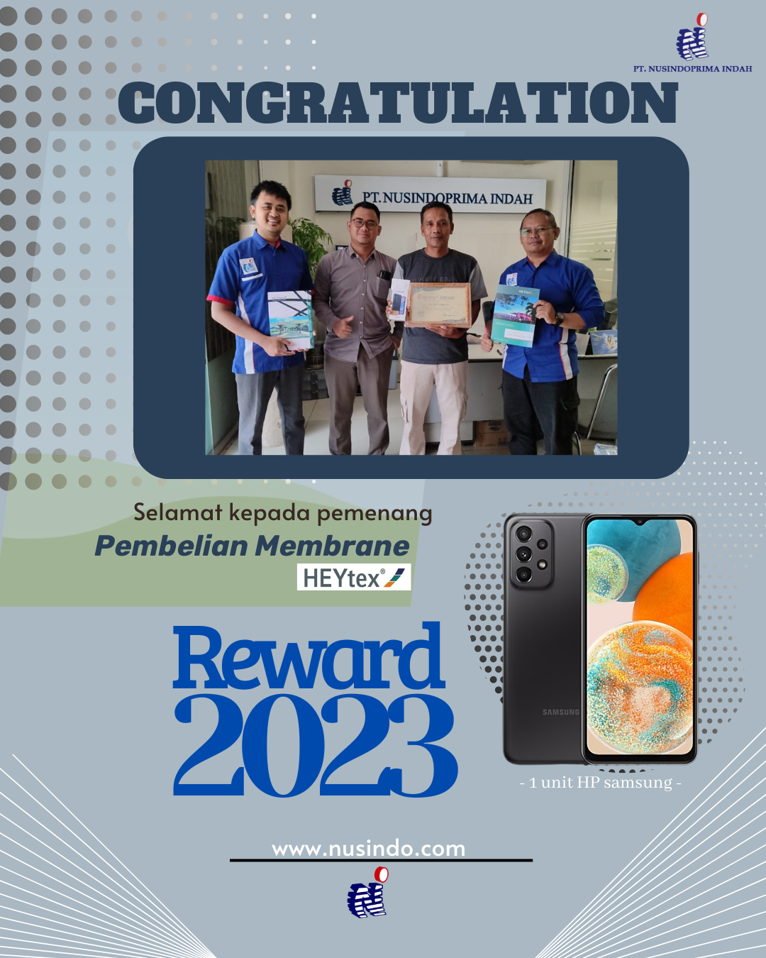 Pemenang Reward Pareto 2023