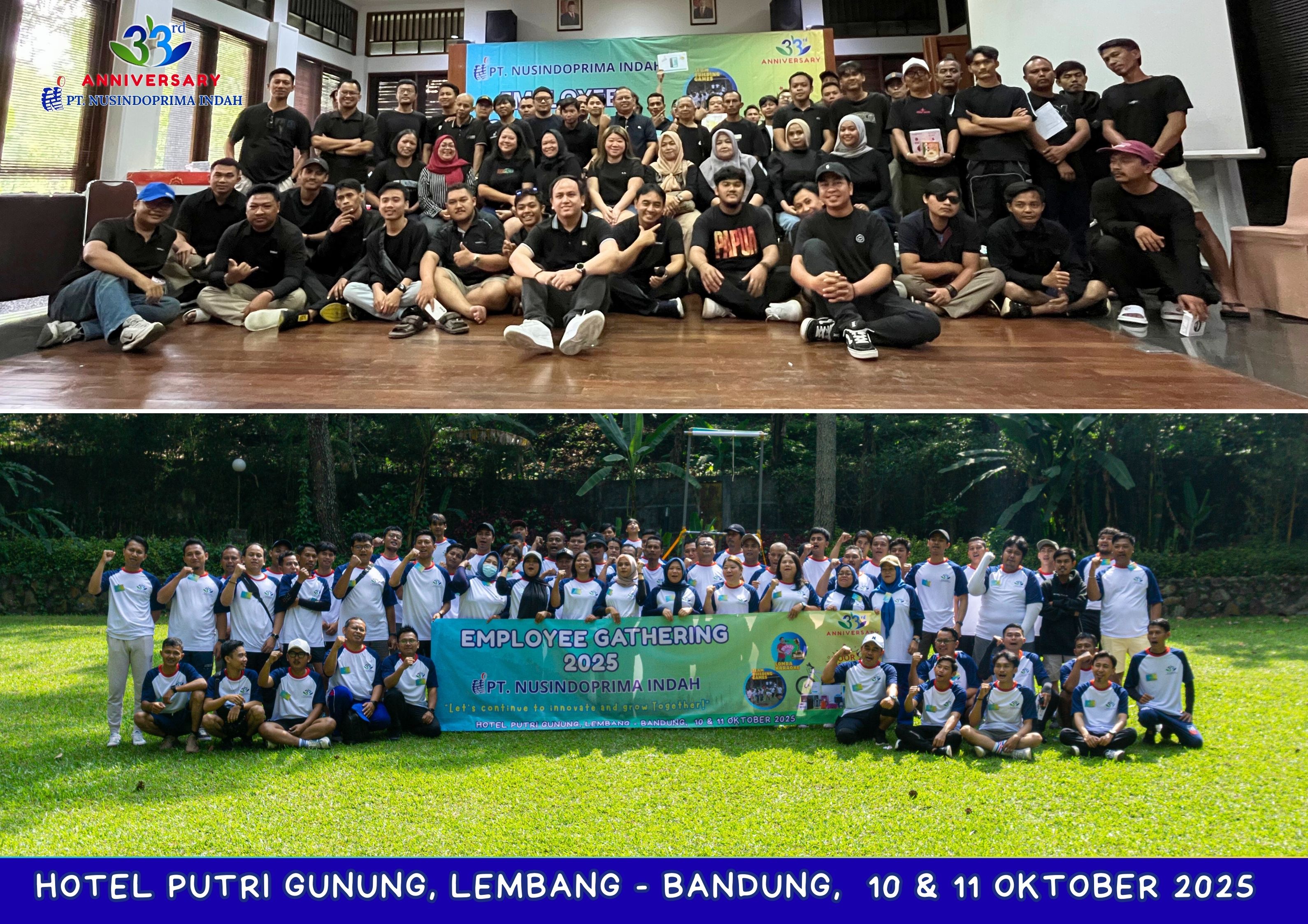 HUT PT. Nusindoprima Indah ke-33 Th